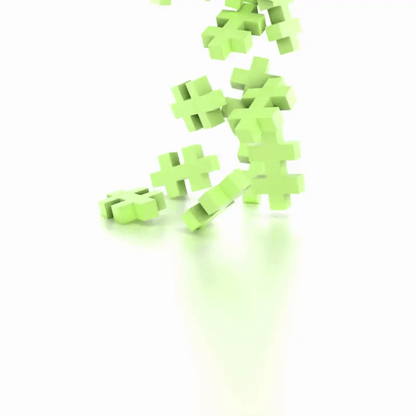 25 pc BIG Bulk Bag - Pastel Green