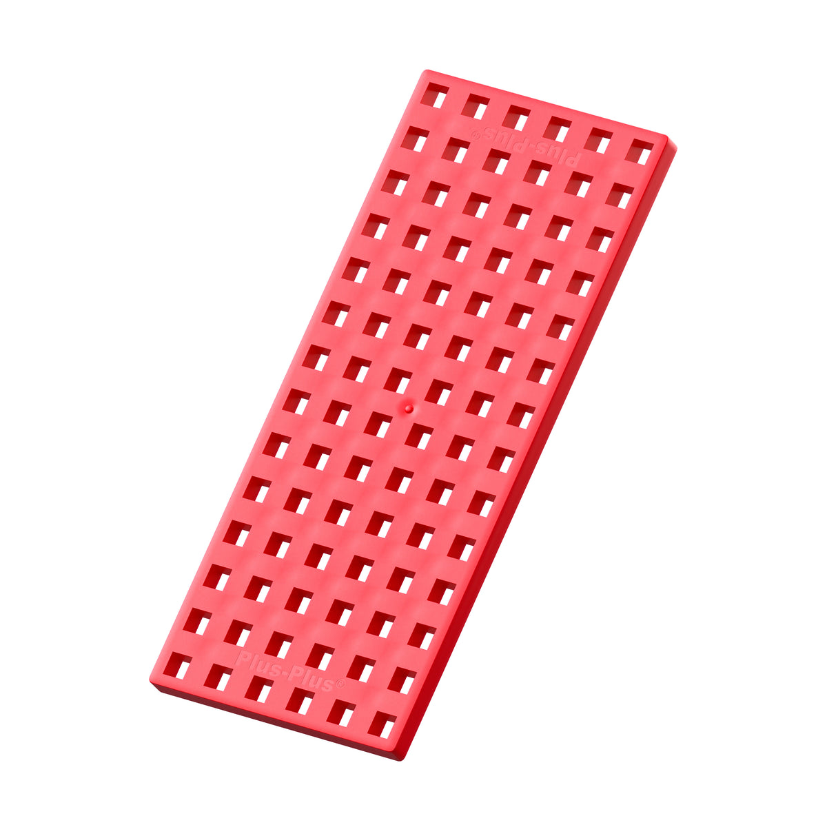 Red rectangle Plus-Plus baseplate