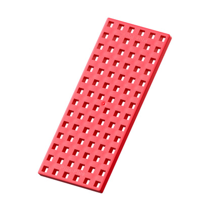 Red rectangle Plus-Plus baseplate