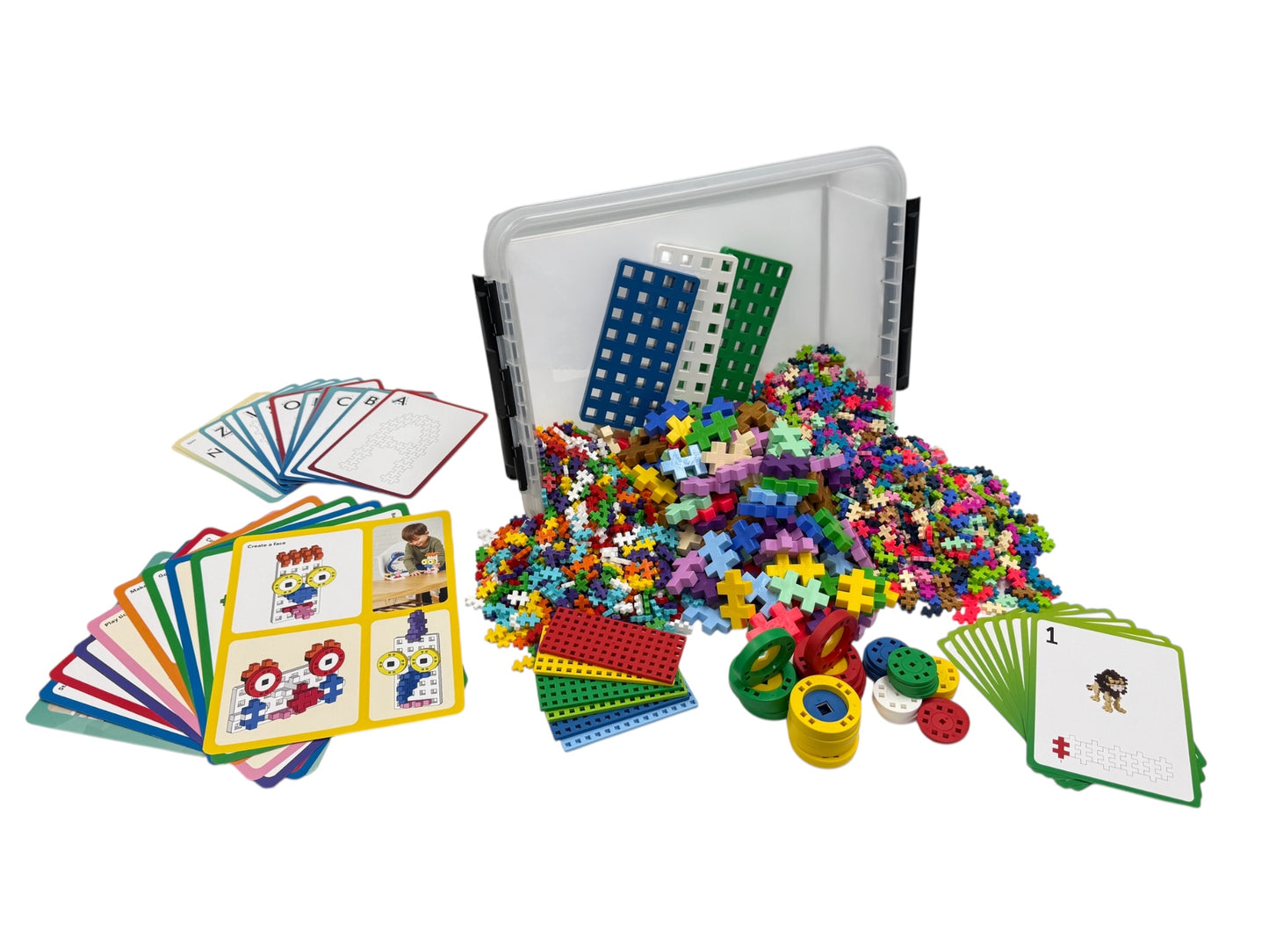 Plus-Plus & BIG Colorverse Classroom Tub