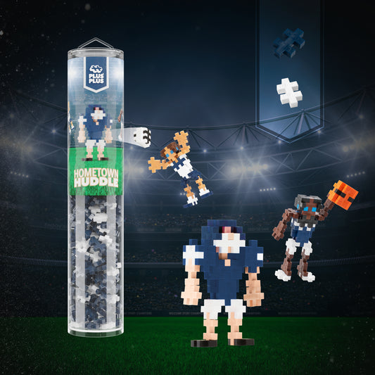 Hometown Huddle - Navy, White