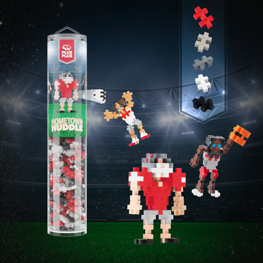 Hometown Huddle - Red, Grey, White, Silver, Black