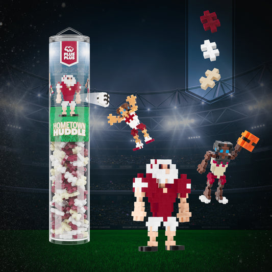 Hometown Huddle - Maroon, White, Vanilla