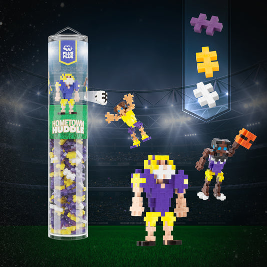 Hometown Huddle - Violet, Yellow, White