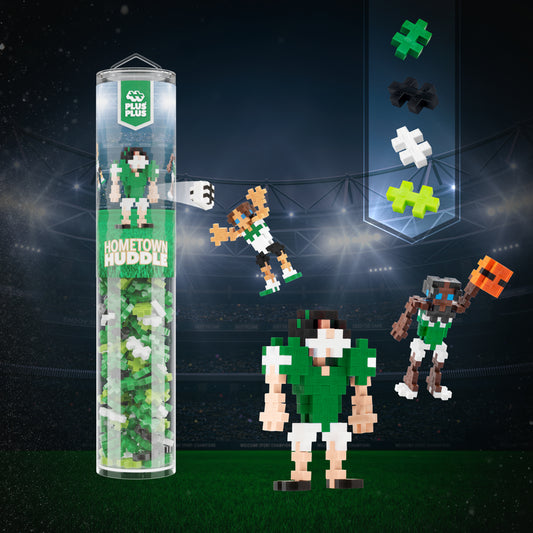 Hometown Huddle - Green, White, Black, Lime