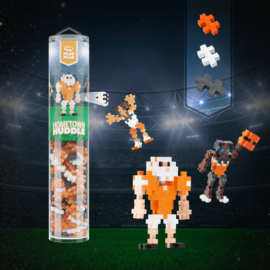 Hometown Huddle - Orange, White, Smoke