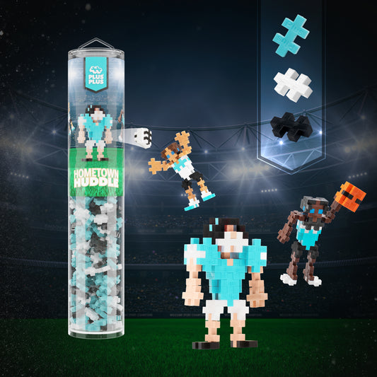 Hometown Huddle - Black, Turquoise, White