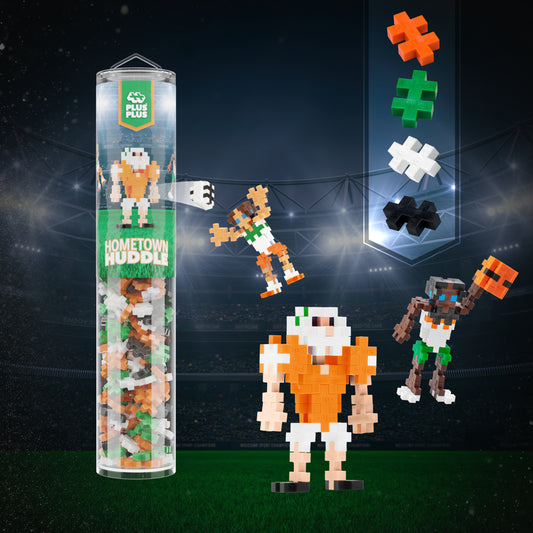 Hometown Huddle - Orange, Green, White, Black