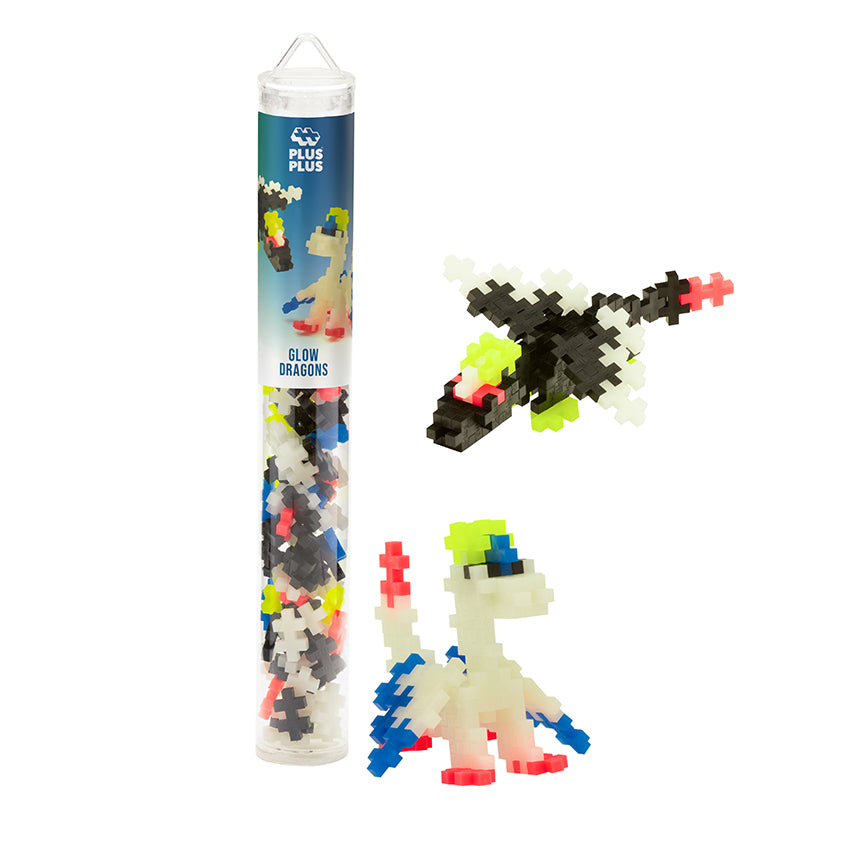 Tube - 100pc - Glow Dragons
