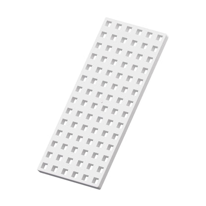 White rectangle Plus-Plus baseplate