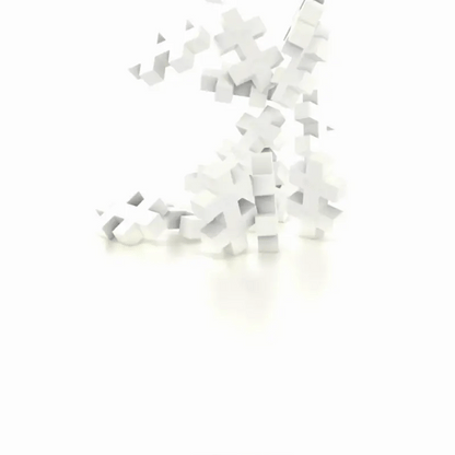 25 pc BIG Bulk Bag - White