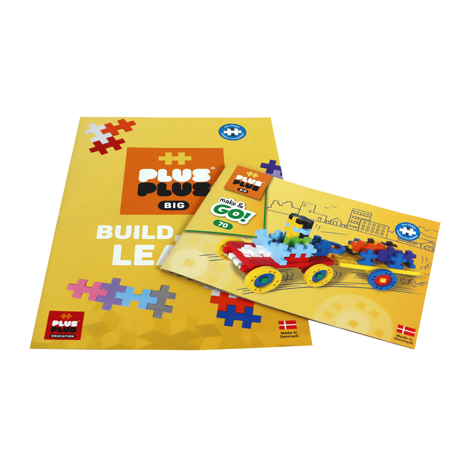 Plus-Plus - Learn to Build Open Play Building Set - 400 pc Basic Mix -  Construction Building STEM
