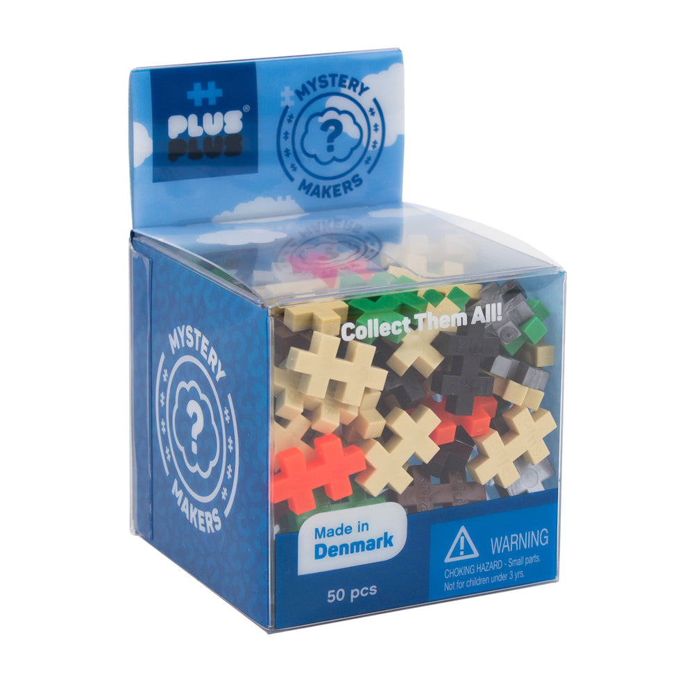 PLUS PLUS – Set of 3 Mystery Makers – Robots, Bundle 2 – Construction  Building STEM | STEAM Toy, Interlocking Mini Puzzle Blocks for Kids