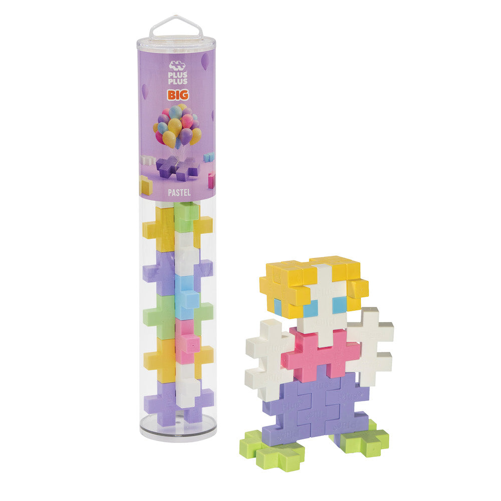 Plus-Plus Big 15 Tube - Pastel