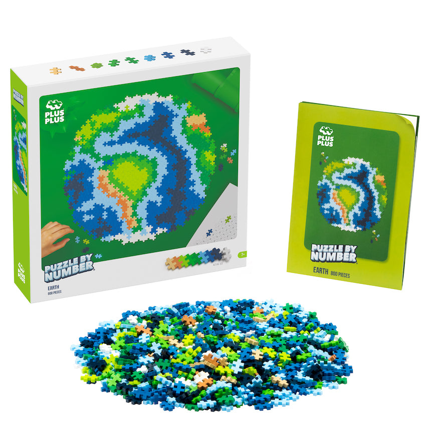 Planet Earth Round Puzzle Multi-Pack, 800 Pieces, Educa