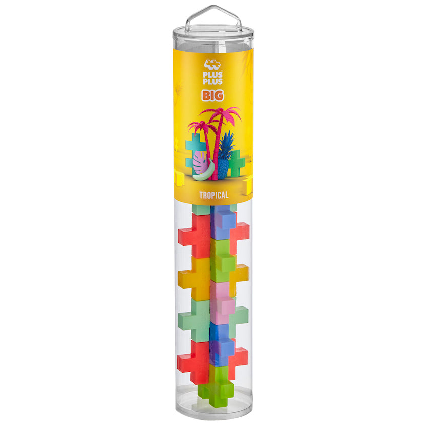 Plus-Plus Big 15 Tube - Tropical