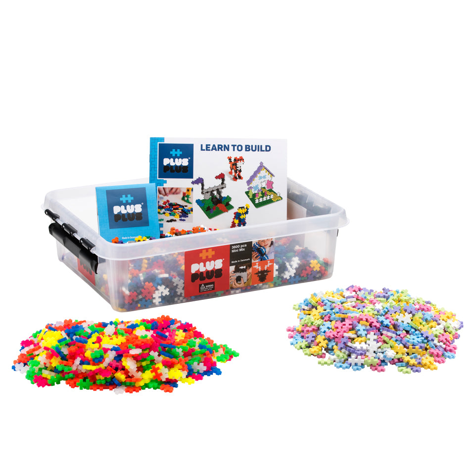  PLUS PLUS Plus-Plus - Open Play Set - 3,600 Piece in