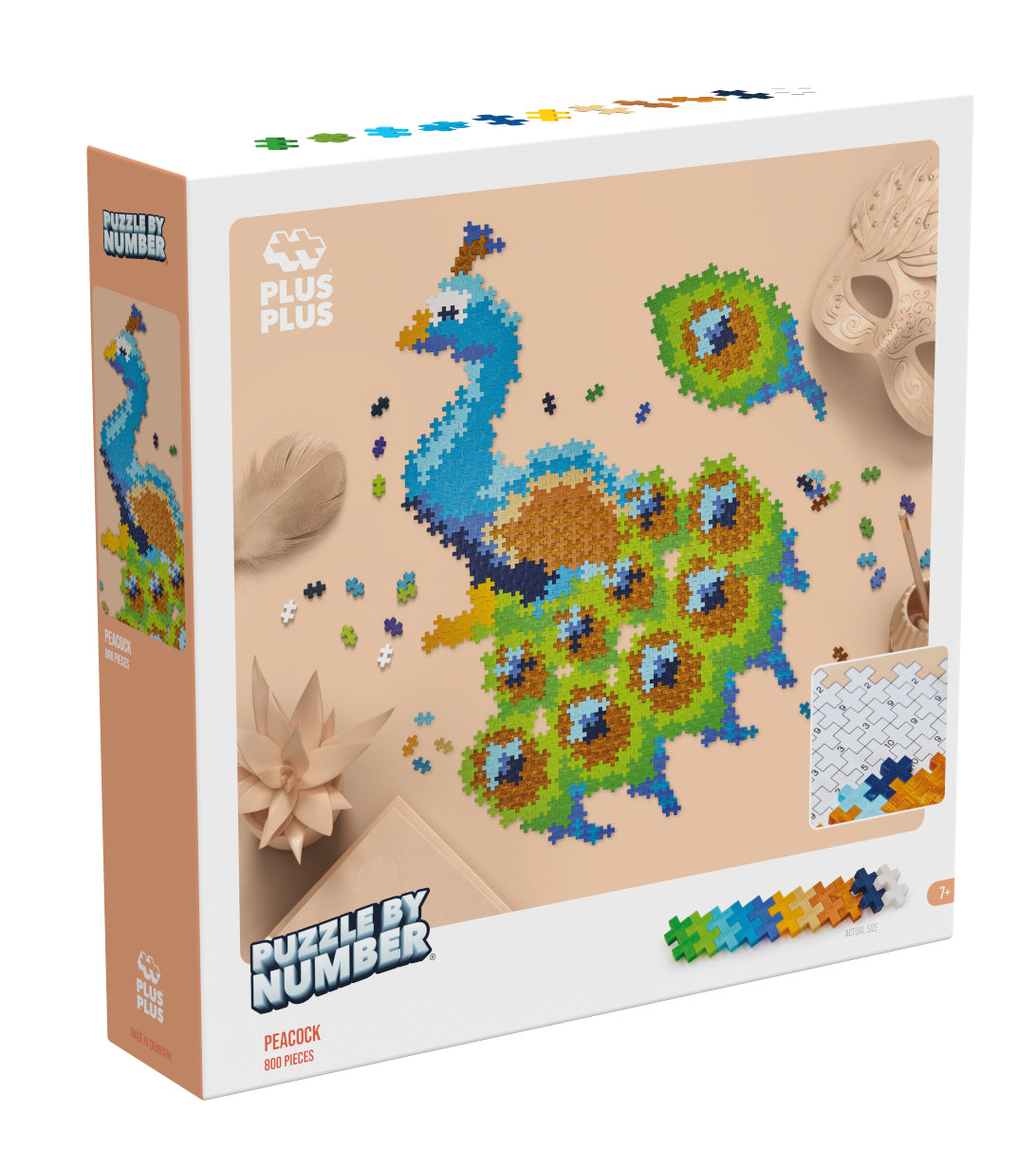 Puzzle By Number® - 800 pc Peacock