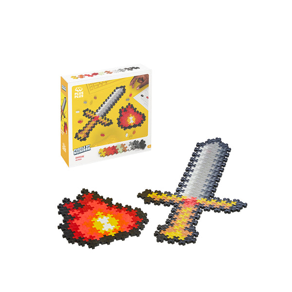 Puzzle By Number® - 250 pc Adventure – Plus-Plus USA