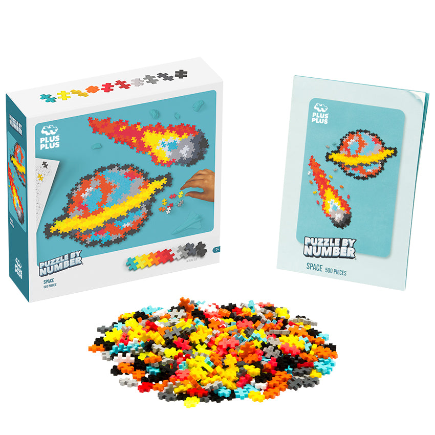 Space 500 pc. Puzzle by Number — Piccolo Mondo Toys