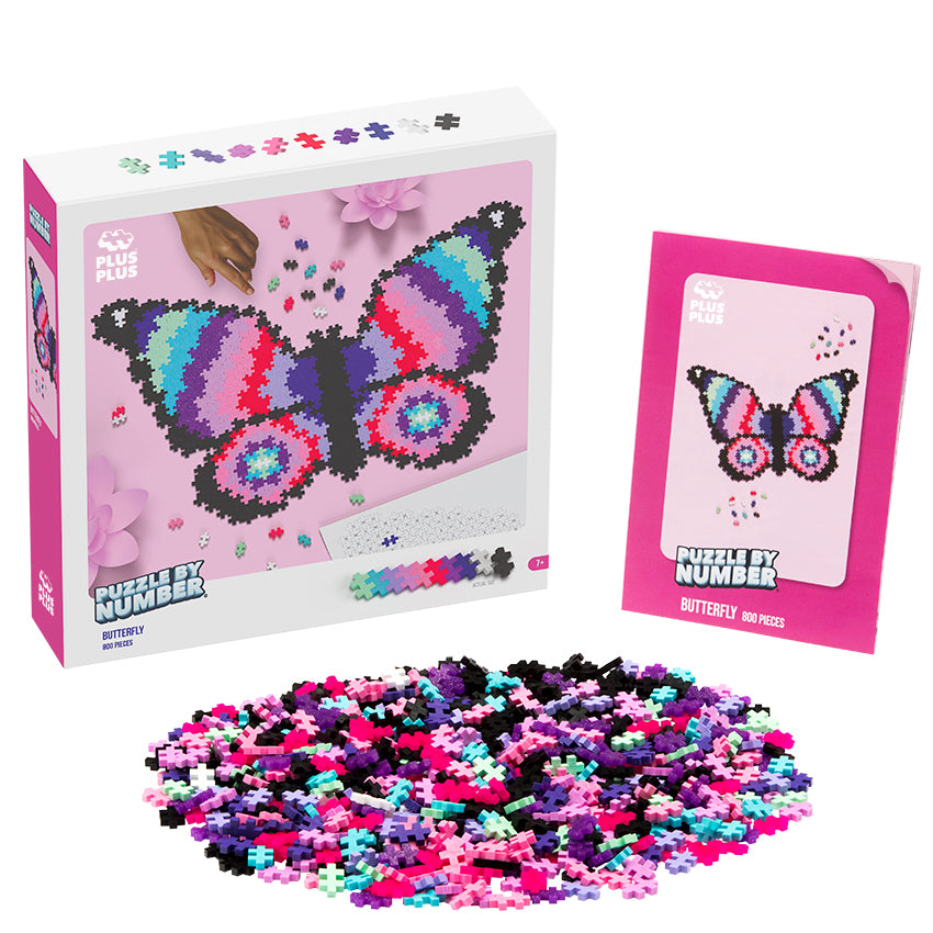 Puzzle By Number®- 800 pc Butterfly