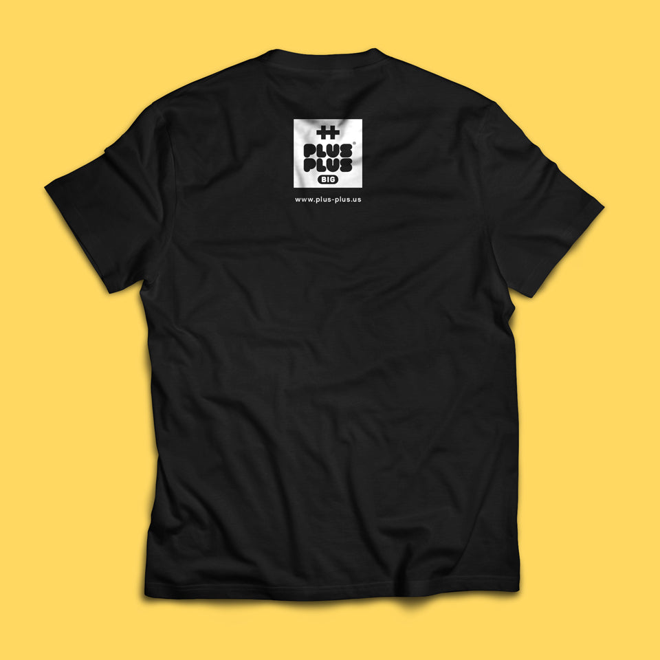 Plus-Plus Black BIG T-Shirt