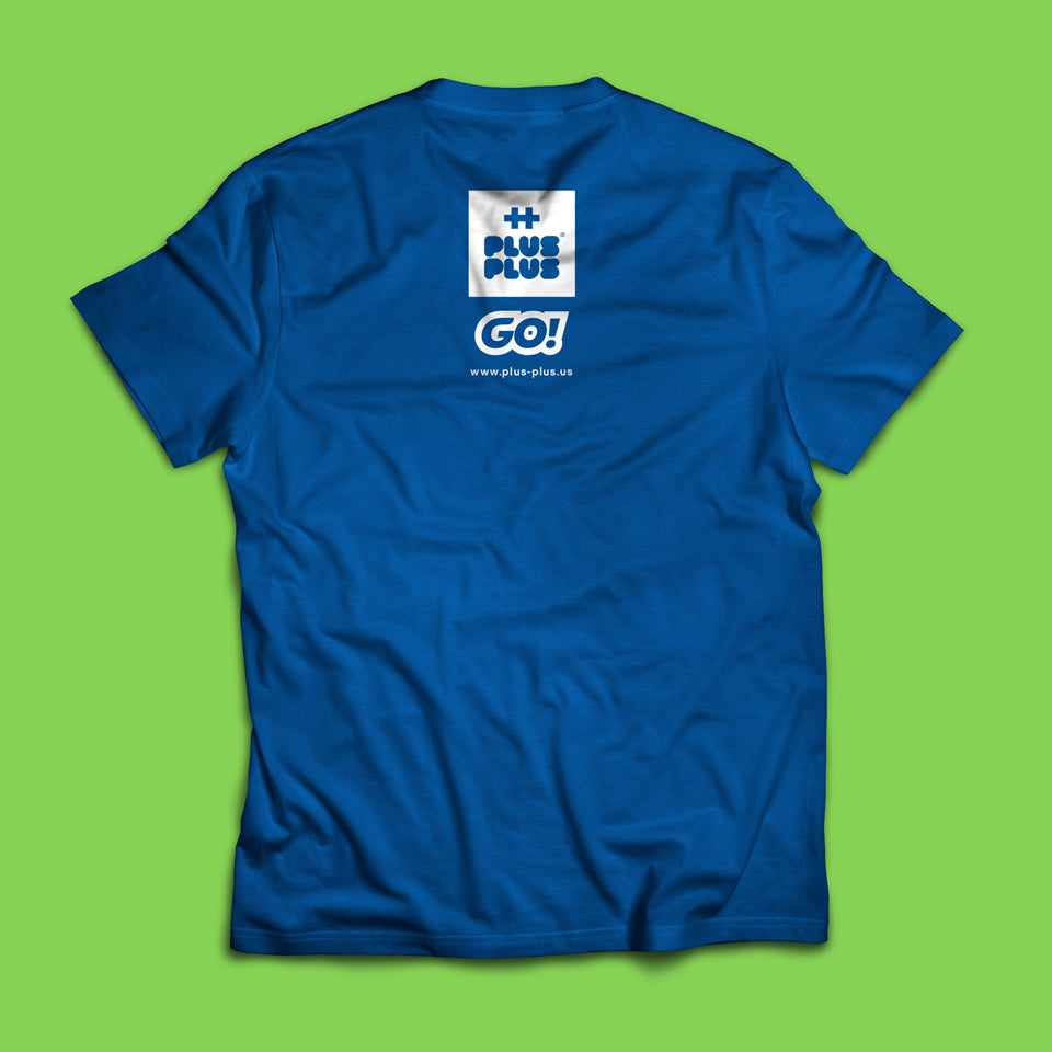 Plus-Plus GO! Blue T-Shirt