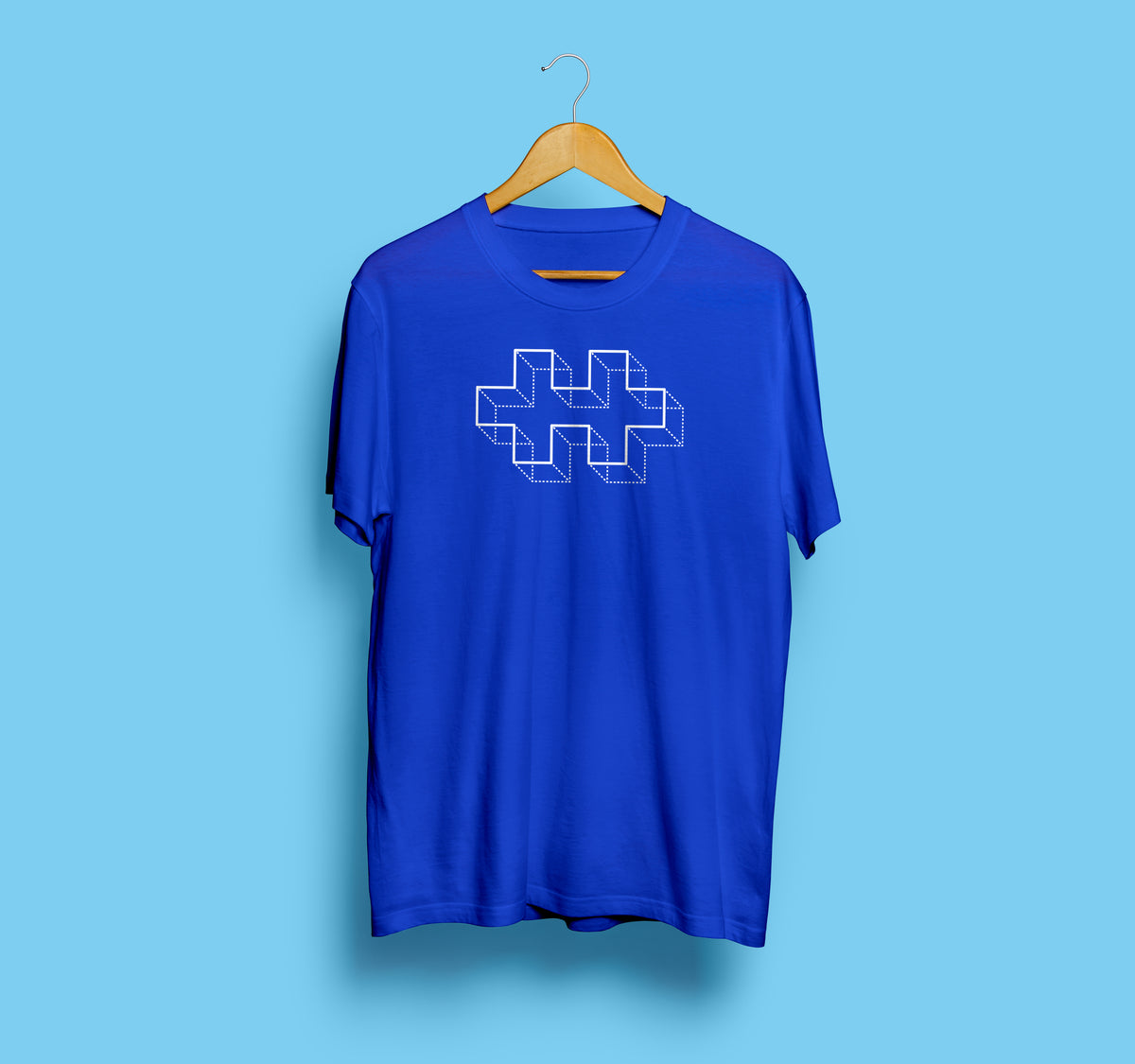 Plus-Plus Blue T-Shirt